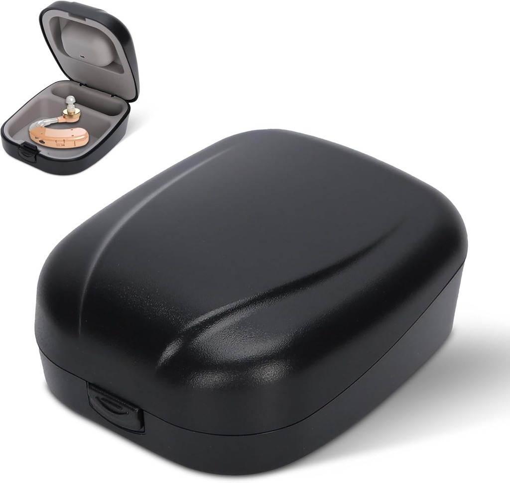 Caja de almacenamiento de caja para niños, adultos, ancianos(Negro)