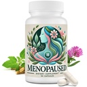 Suplementos de la menopausia para mujeres -Multilamina para el bienestar y la vitalidad -Apoyo herbal para el equilibrio hormonal > Confort emocional -Ideal para el sudor de la noche de Flash caliente -90 cápsulas