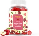 Apple Cider Vinegar Gummies 1000mg,ACV Suplemento para Detox &amp; Cleanse,Suger Free and Non-GMO - 60 Gummies
