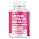 Suplementos de Equilibrio Femenino - para Mujeres Energía, Salud de la menopausia &amp; Saldo hormonal, con Cohosh Negro, Chasteberry,10 Billones Probióticos CFUs - 60 cápsulas