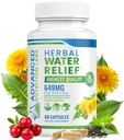 Herbal Water Relief Diuretic Water Pills for Water Retention, Bloating, Swollen Legs, Feet - Dandelion Extract Supplement - Water Retention Pérdida - Diuretics for Women &amp; Hombre - 60 cápsulas