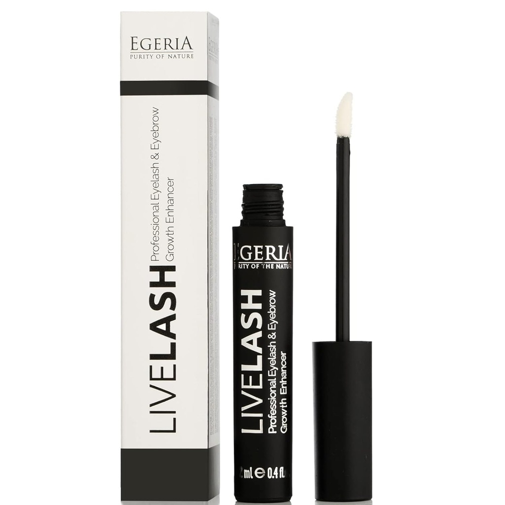Crecimiento de pestañas Premium Suero y ceja Enhancer por Egeria, Lash aumenta suero para más largos, más completos pestañas " cuervos (1 PCS)