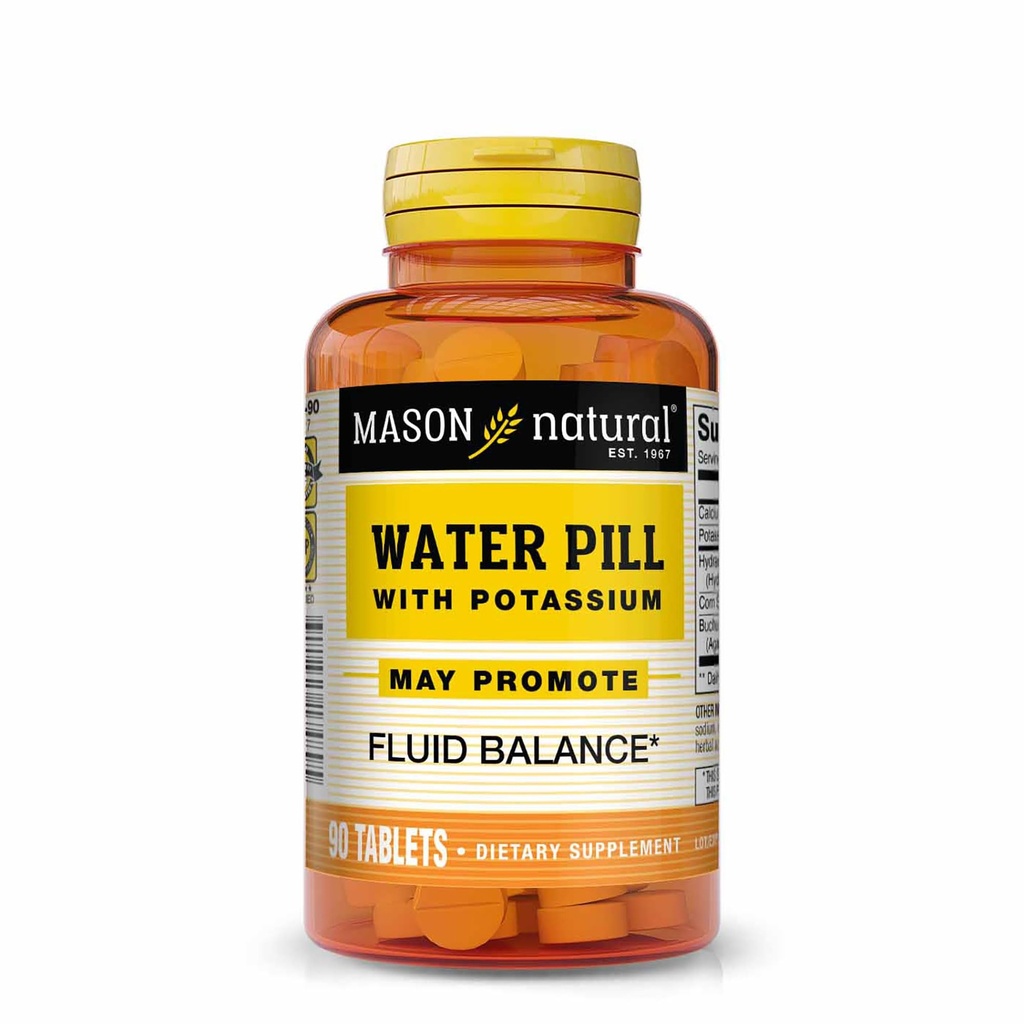 MASON NATURAL Hídrica Diurética Pill con Potasio
