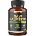 8in1 Saw Palmetto Prostate Support Suplemento con Ashwagandha, Turmeric, Ginger, Nettle Leaf, Holy Basil &amp; Más - 120 Vegan Capsules por 2 meses