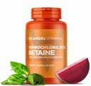 Mt. Angel Vitaminas - hidrocloruro Acid Betaine, apoya la digestión saludable " Jugos gástricos (100 clorocaps vegetarianos)