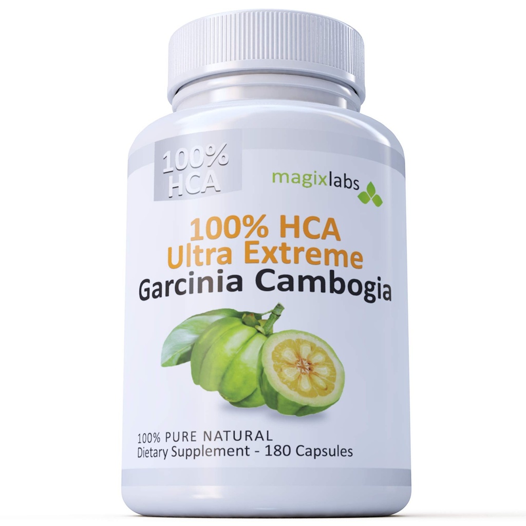 100% HCA Ultra Extreme Garcinia Cambogia Extracto – 100% Puro Todo Natural – El Suplemento de Acción Rápido