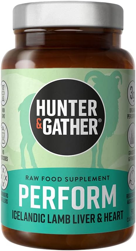 Hunter " Gather Nose to Tail - 90 Perform Capsules ← Wild, Grass Fed Islandiaic Lamb Ancestral Suplementos Inspirados Vida Raw Freeze-Dried Lamb ← No GMO Feeds, Antibióticos Or Hormonas