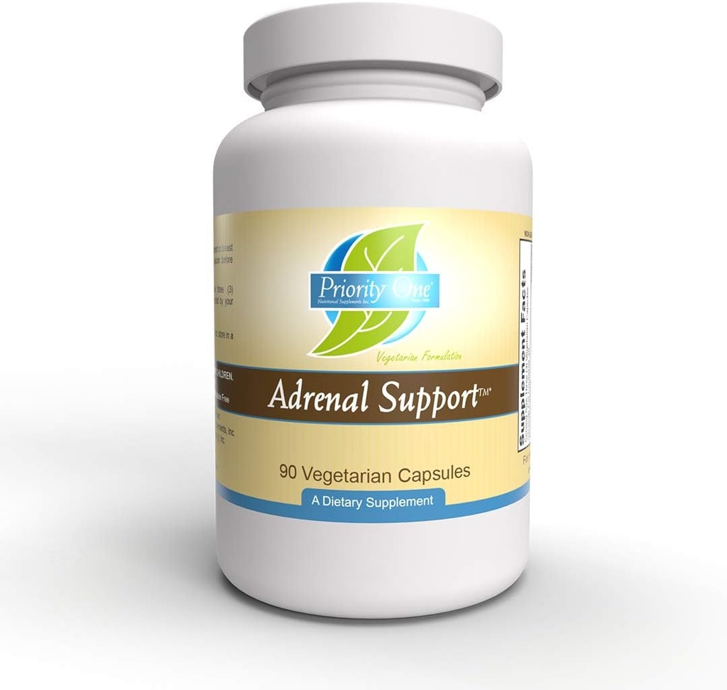 Prioridad Una vitamina Apoyo adrenal 90 cápsulas Apoyo adrenal vegetariano