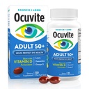 Bausch &amp; Lomb Ocuvite Adulto 50+ Ojo Vitamina &amp; Mineral Softgels 50 ea (Pack of 12)