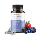 Lullaby ← Gentle Kids Natural Sleep Aid ← Pediatrician Recommended ← Delicious Low Dose Melatonin " Non-Habit Forming Mixed Berry Chewable Tablets  with Chamomile, Magnesium for Kids 3+