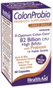 HealthAid ColonProbio 82 Billion with Prebiotic, 14 Strains, Once Daily, 60ct, Optimum Colon Care, Acid &amp; Bile Resistant, Dairy Free, Gluten Free, Non-GMO, High Bifido