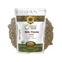 Vía Orgánica Milk Thistle Seeds Powder (Silybum Marianum) - Herbal Tea Silencioso Europeo Orgánica " Kosher Certified ← No GMO " Gluten Free TEN USDA Certified TEN Origen - Albania 2 Oz (Pack of 1)