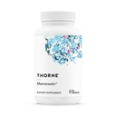 THORNE - Memoractiv - Suplemento cerebral nootrópico para Focus, Creatividad y Concentración - Ashwagandha, Ginkgo, Lutemax, Bacopa, Pterostilbene - Sin gluten, sin lácteos* - 60 cápsulas - 30 servicios