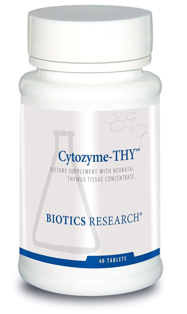 Biotics Research Cytozyme Your Neonatal Thymus Concentrate, Supports Health of The Thymus Gland, Healthy Immune Response and Pathway Processes, Supports Immune System 60 Tablets