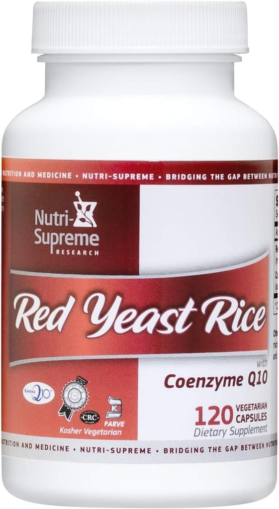 Levadura roja 600 mg con Coenzima Q-10 - 120 Vegicaps