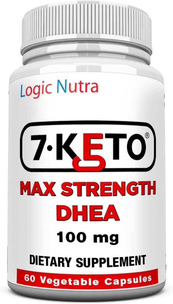 7 Keto 100 mg 60 cápsulas por botella