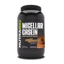 NutraBio Casein Protein Powder, Micellar Casien Powder, 25g Slow Digesting Protein, Helps Keep You Full, Overnight Muscle Recovery &amp; Growth, BCAA &amp; EAA, Gluten Free, Soy Free, 2lb Chocolate