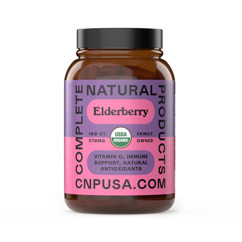 Productos naturales completos Capsules de arándano 570mg, 100 Ct  duración Plant-Based Immune Support, Antioxidant-Rich, No Fillers, Made in USA