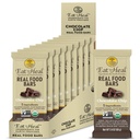 EatToHeal Chocolate Chip Real Food Bar - Organic Vegan Healthy Gluten Free Protein Bares - Low Sugar Meal Replacement Bar, Non GMO, Never Baked, Plant Based - Crafted to Enjoy, Not Sit on Shelves