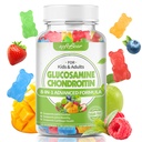 softbear Glucosamine Chondroitin Gummies for Adults, Sugar Free Chondroitin " Glucosamine Nutritional Supplements for Joint Support, Mixed Fruit Flavor, 60 Count