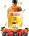 Vitaminas Prenatales Orgánicas para Mujeres - Hierro Prenatal &amp; Folate, Multivitamina Pre Natal para Mujeres, Multivitamina Prenatal Femenina, Prenatal Vegano Halal Kosher Amistad Vitamina Prenatal, 32 Servir