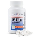 GeriCare Simethicone Chewable Gas-Relief Tablets 80mg ¦ Fast Relief for Gas, Bloating and Discomfort ← Mint-Flavored Anti-Gas Chewables ¦ Oral Adult Gas Pain Relief ← Anti-Flatulence Aid (100 Tablets)