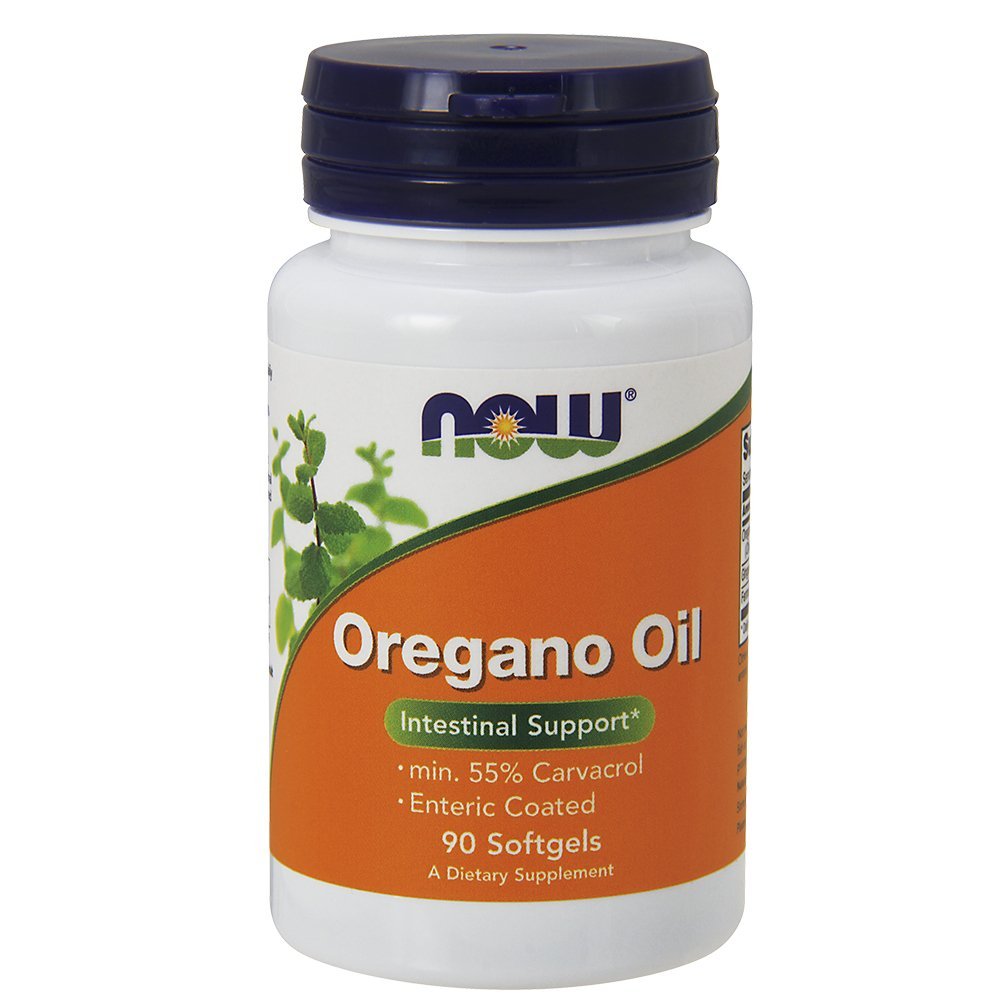 "Ahora alimentos orégano aceite Enteric Coated Softgels 90 cápsulas (Pack of 2)"