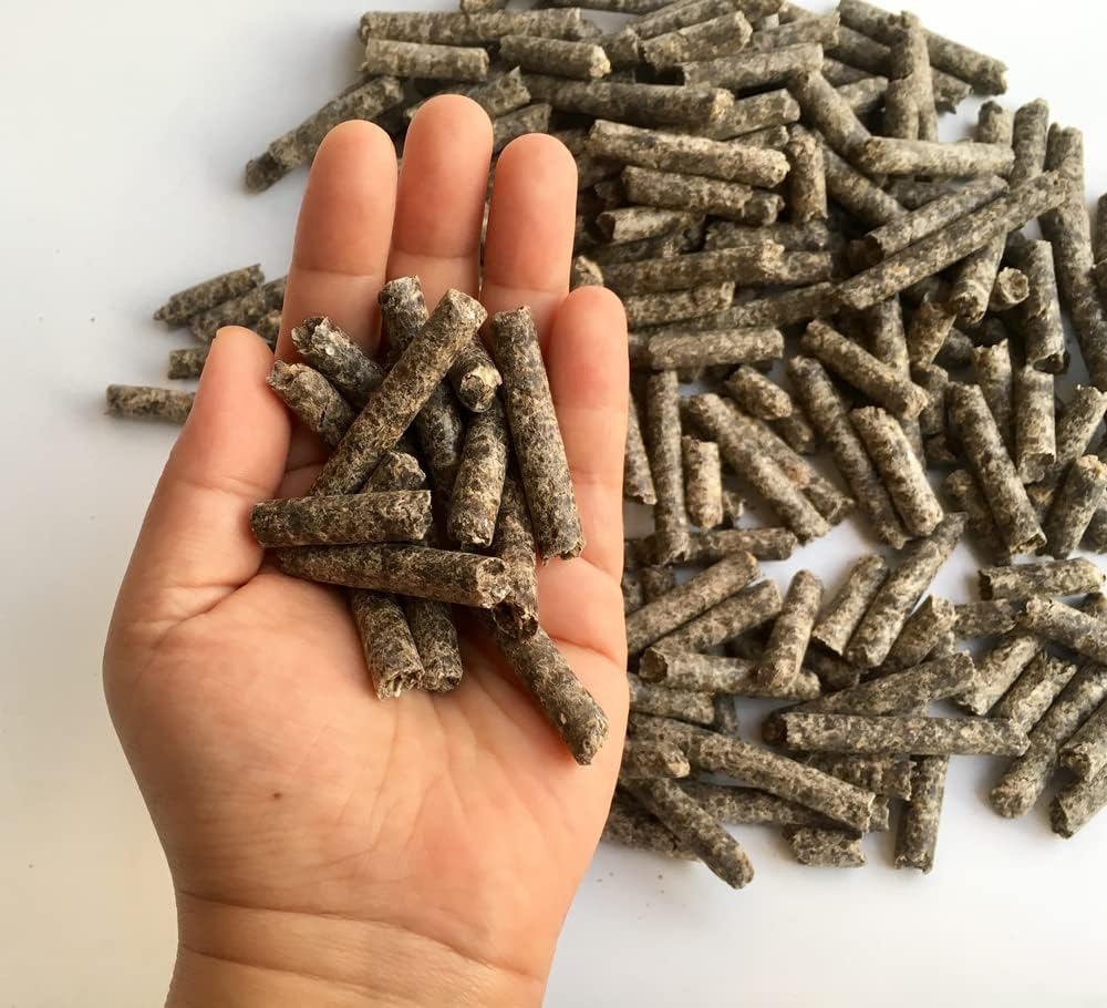Pellets inteligentes para la alimentación - Caballo, Pony, Goat, Cattle Feed - Bien para la salud cerebral y el endulce natural (12 onzas)