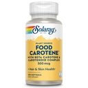 SOLARAY Food Carotene, Vitamina A 10000 UI ANTES Healthy Skin, Eyes, Antioxidant &amp; Immune Support (200 CT)