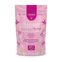 Silencio Myo Inositol (4g) " D-Chiro Inositol (1g) Ideal Mix 40:1 Silencio Duración 45 Días Silencioso con ácido fólico + Vitamina D3 + Zinc, Powdered Suplemento dietético para las mujeres (225 g)