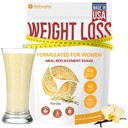 HARMONIFY Meal Replacement Shake for Women with Vanilla Flavor, Keto Frıendly, Kosher Certfied Protein Powder, Pre " Probiotics for Easy Digestion, No Sucralose Included, 16,9 Oz