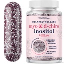 Myo-Inositol &amp; D-Chiro Inositol for Hormone Balance for Women TENIDO Microlets para Regular Ciclo Menstrual &amp; Apoyo Salud Ovárica TENIDO 40:1 Ratio Myo &amp; D Chiro ANTE NO-OMR ANTE 120 Ct (2 Month Supply)