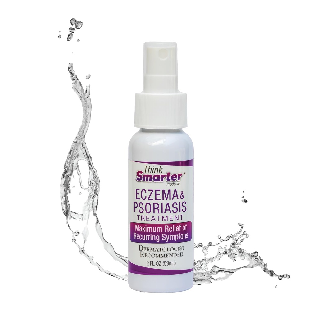 Terapia de Eczema " Psoriasis, ácido hipocloroso (HOCl) Rocío para la piel " Scalp, Alivio de Itch Natural, Hipoalergénico, No Sting, Seguro para todas las edades, 2oz Spray