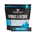 Wilderness Athlete - Hydrate & Recuperar ANTE Liquid Hydration Packets Electrolyte Drink Mix - Recover Faster with Bcaas - 30 Single Serving Hydrate Packets (Berry Blast),0.49 Ounce (Pack of 30)