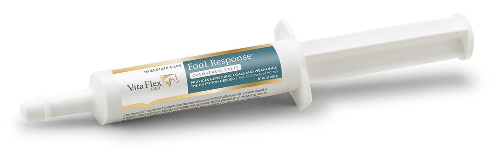 Farnam Vita Flex Pro Foal Suplemento y Respuesta, Cuidado inmediato Colostrum Paste 1.05 Ounces