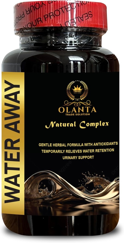 Píldoras de agua genéricas - Píldoras de pérdida de agua para ambos - Píldoras de agua rápidas para hombres y mujeres, Alivio de Bloating rápido, Retención de agua y Flushing, Caffeine Gratis - 1 Botella
