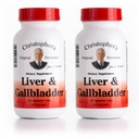 Las Fórmulas Originales de Christopher Liver &amp; Gallbladder Fórmula Capsules - Suplementos de Gallbladder con Enzimas Digestivas - Apoya el Sistema Digestivo con hierbas naturales - Pack de 2
