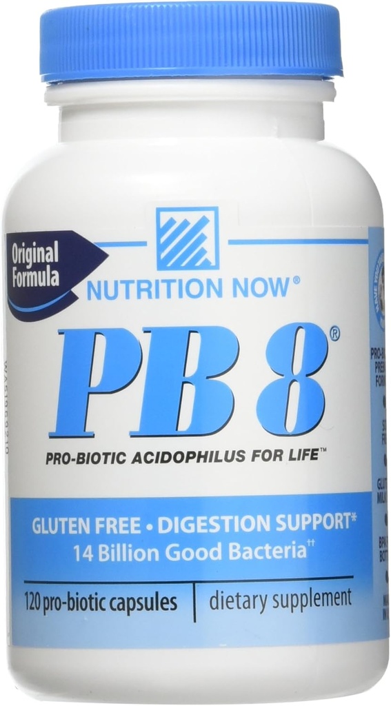 PB8 Acidophilus Probiotic, 120 Cuenta, (Paquete de valor de 3)