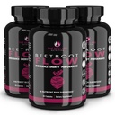 EL ENCLARE NUTRITION Beet Root Powder Capsules, Beetroot 1300mg. Suplementos de óxido nítrico para hombres, apoya la salud Gut para mujeres, energía, cerebro, rendimiento deportivo, salud cardiaca no GMO 180ct (3)
