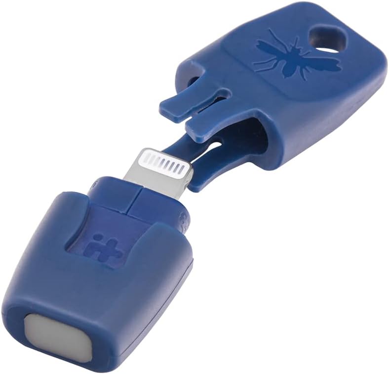 calor - Smartphone-Powered Insect Bite Healer - Alivio libre de químicos de picazón & Dolor sólo con el calor concentrado - para iPhone 6 a 14 (Lightning)