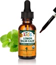 Herb Pharm Kids Certified-Organic Alcohol-Free Lemon Balm Calm Liquid Extract, 1 onza (GLKLEMON01)