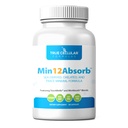 MIN12AbsorbTM Complejo Mineral Esencial " Trace " , libre de soja, no transgénico, Vegan, suministro de 30 días - aumento de la absorción para la salud celular y la vitalidad diaria