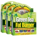 Nutrición aplicada Green Tea Fat Burner - 30 Liquid Soft-Gels, Pack de 3 - Aumenta Calorie Burning &amp; Supplies potentes antioxidantes - 45 Total Servings