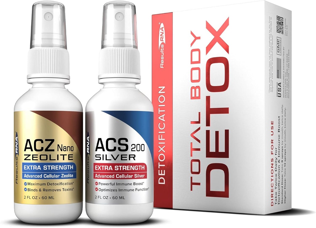 ACS 200 Extra Strength Colloidal Silver an ACZ Nano Advanced Cellular Zeolite Extra Strength ← Great for Total Body Detoxification and Immune System Health