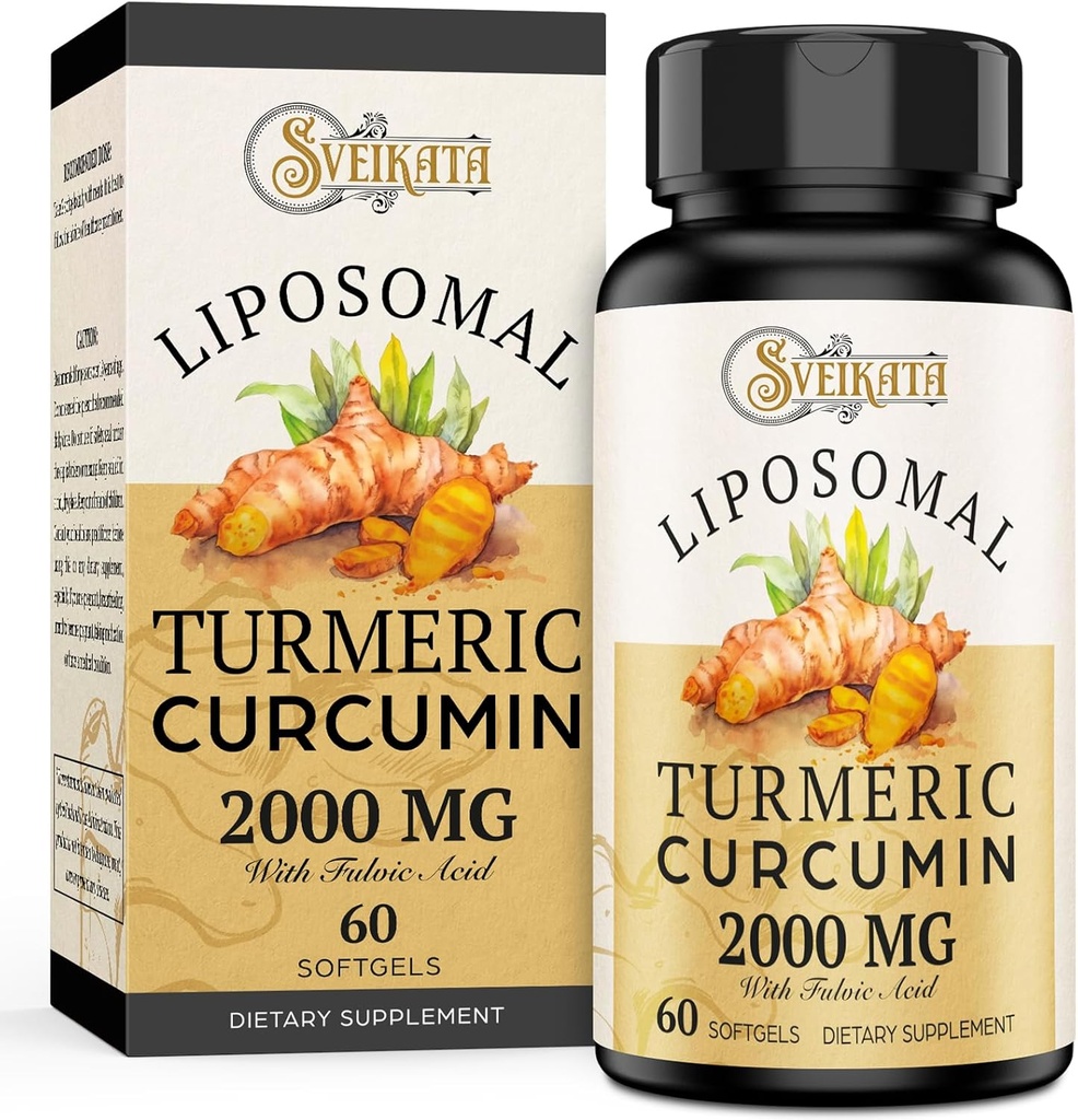 Liposomal Turmeric Curcumin Suplemento