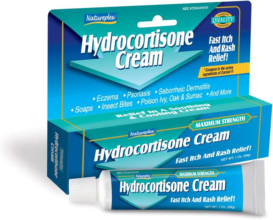 Crema de Hidrocortisona Itch rápido y Alivio de Rash