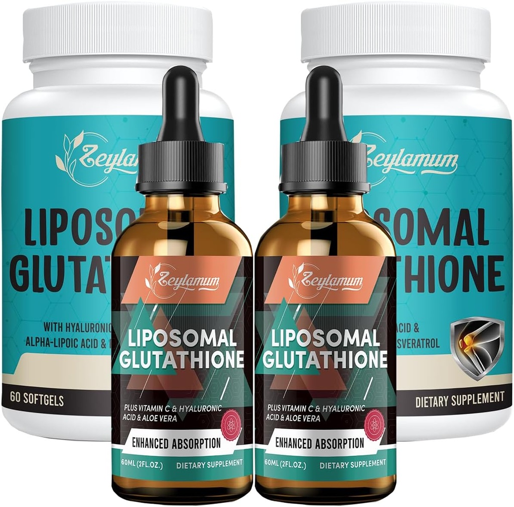 Liposomal Glutathione 2 Pack " Liposomal Glutathione Liquid 2 Pack
