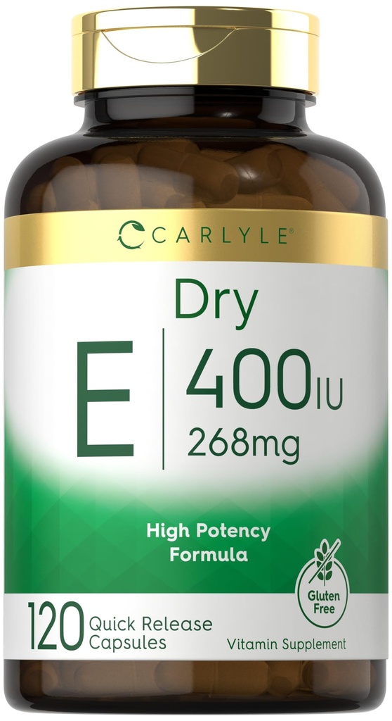 Carlyle Dry Vitamin E Silencio 400 UI (268mg)