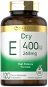 Carlyle Dry Vitamin E Silencio 400 UI (268mg)