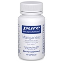 Pure Encapsulations Manganese (Aspartate/Citrate) ← Hipoallergenic Trace Suplemento Mineral para el tejido conectivo y los huesos